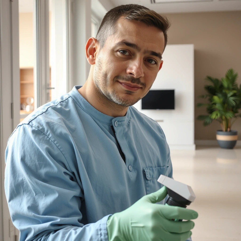 Detail cleaning work